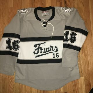 Providence College Game Worn Jersey All Sewn 7 Grey Alt Frozen Fenway