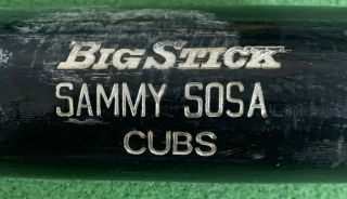 Sammy Sosa Chicago Cubs Game - Bat 3