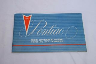 Vintage Pontiac 1965 Owner 