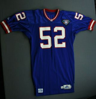 1994 Jeff Mills York Giants Game Issued Apex Jersey Size 44 Not Worn
