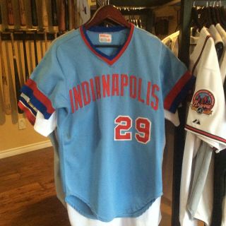 Indianapolis Indians (expos) Game Worn/used/issued Jersey