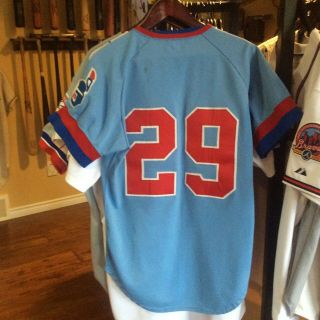 Indianapolis Indians (Expos) Game Worn/Used/Issued Jersey 2