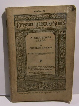 1893 A Christmas Carol In Prose Charles Dickens,  Ghost Story Of Christmas,  Sketch