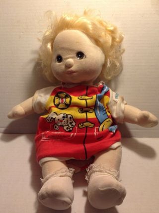 Vintage My Child Doll.  Blonde Hair Brown Eyes