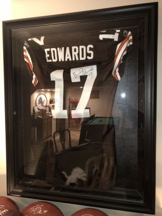 Braylon Edwards Game Issued Jersey Autographed JSA Cleveland Browns Game Worn 2
