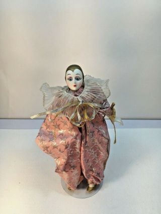 Vintage Porcelain Doll Hand Painted Face Genie Jinn Costume 9 - 1/2 