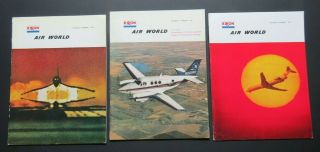 3 1976 - 77 Exxon Air World : Canadian Pacific Air / Gulf Air / Aloha Airlines