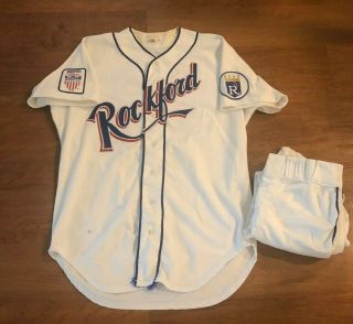 Rockford Royals Game Minor League Jersey,  Pants Very Rare Only Two Seasons