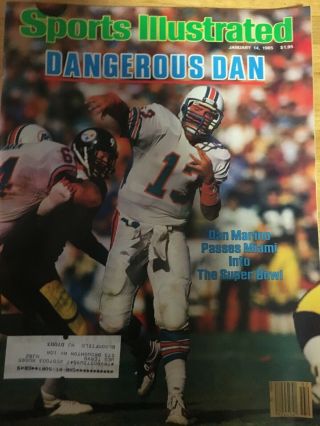Sports Illustrated January 14,  1985 - Dan Marino