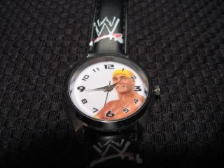 Vintage Wwf Hulk Hogan Hulkamania Wrestling Water Resistant Wrist Watch