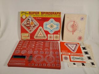 Spirograph Vintage 1969 Kenner No.  2400 Set 100 Complete