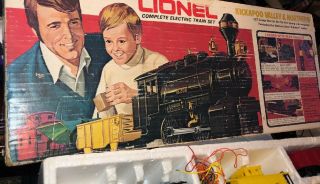 Vintage Lionel O 27 Kickapoo Valley & Northern Starter Train Locomotive Car Set