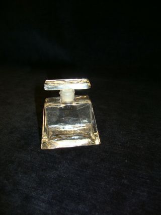 Vintage Schiaparelli Salut Perfume Bottle Empty