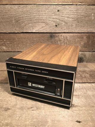Vintage 8 Track Stereo Tape Deck Mercury Electronics Westbury Model 4201