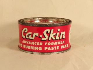 Vintage Car - Skin Auto Wax Tin Can Gas Oil Automobile Wax