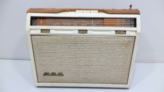 Vintage G.  E.  C Transistor Radio Portable Am Fm General Electric