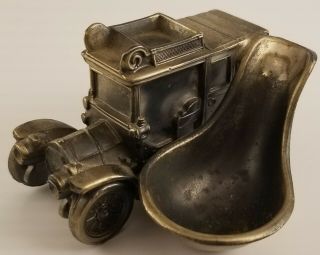 Rare Vintage Automobile Tobacco Pipe Rest Holder Brass Car Collectable Japan A2