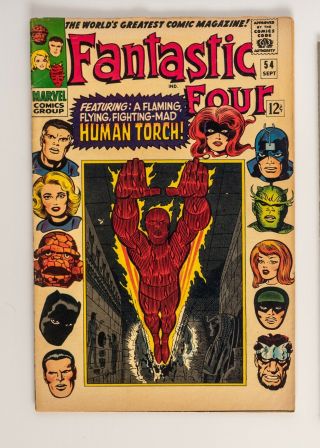 Vintage Fantastic Four Issue 54 (1961)