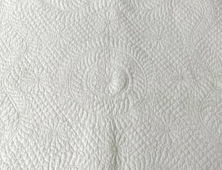 Master Quilting C 1890 - 1900 Pennsylvania Bride Quilt Pillow Cover Antique