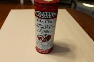 Woodhill Plastic Auto Body Patch Kit Vintage 50 