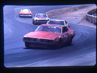 Vintage 35mm Racing Slides 1975 Riverside Dave Marcis Parsons Nascar