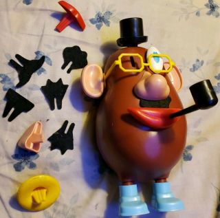 Vintage 1976 Hasbro Romper Room Mr.  Potato Head Set 265 Missing One Eye