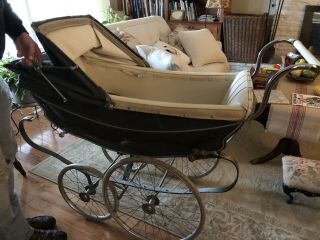 Vintage Pram Baby Carriage Stroller