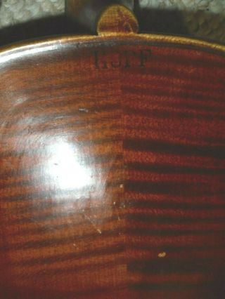 HOPF Violin,  Antique Hopf Violin,  Antique Violin Bow,  Wooden Case,  4/4, 3