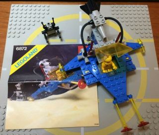 Lego Classic Space 6872 Xenon X - Craft 100 Complete With Instructions