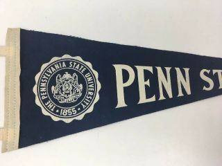 Vtg Penn State Pennant Felt 11.  5 