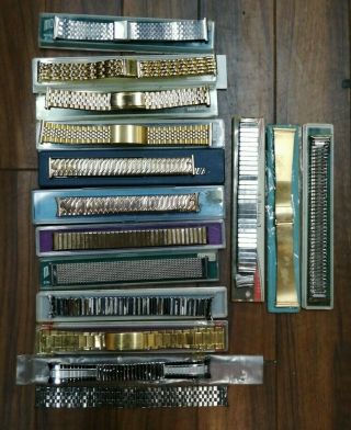 Very Rare Vintage Old School Mixed Job Watch old stock Straps A321 2