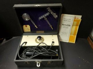 Antique Vintage Renulife Violet Ray Generator Medical Quackery Device -