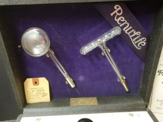 Antique Vintage Renulife Violet Ray Generator Medical Quackery Device - 2