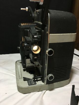 Vintage 8mm Film Projector Bell & Howell Lumina 12 w/auto load 3