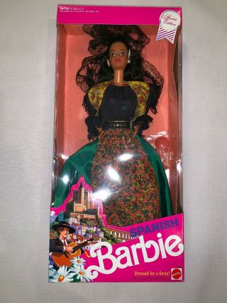 Spanish 1991 Dolls of the World Barbie Special Edition NRFB - 04963 2
