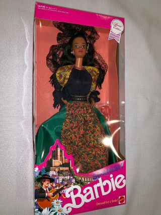 Spanish 1991 Dolls of the World Barbie Special Edition NRFB - 04963 3