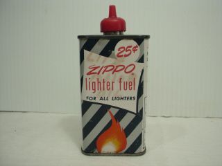 Vintage Zippo Lighter Fuel Tin Can Empty (no Fluid)