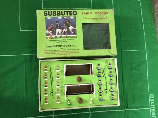 Vintage 70s Subbuteo Continental Display Edition,  Fence And Spares