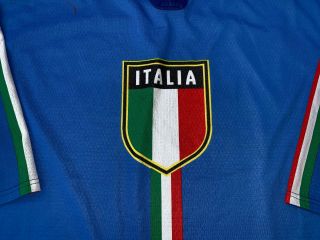 IIHF ITALY Game Worn Ice Hockey Italia Jersey Shirt Tackla Goalie XXL 25 3
