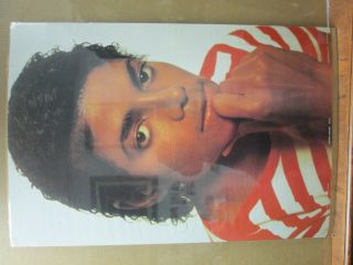 Vintage Poster Michael Jackson Rock Musician Singer 1980 