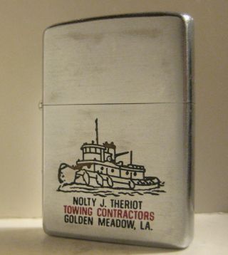 1959 Zippo Nolty J Theroit Towing Contractors Golden Meadow Louisiana Tugboat