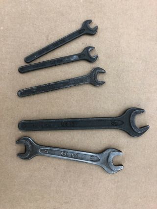 Din West Germany Wrenches Vintage Metric 894 895