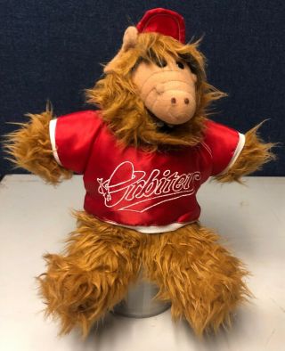 Vintage 80’s Alf Hand Puppet Burger King Collectible W/ Jersey -