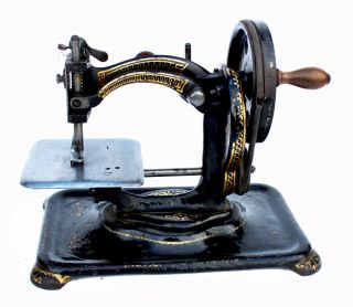 Antique Miniature Chain - Stitch Cast - Iron Sewing Machine