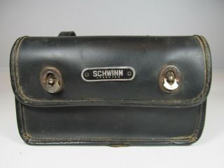 Vintage - Schwinn - Bicycle Tool Pouch W/ 3 Tools - Tool Bag
