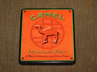 Vintage Tobacco Camel Mandarin Cigarette Tin Empty