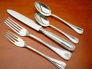 Laura By Buccellati Sterling Silver Flatware 5 Piece Place Setting