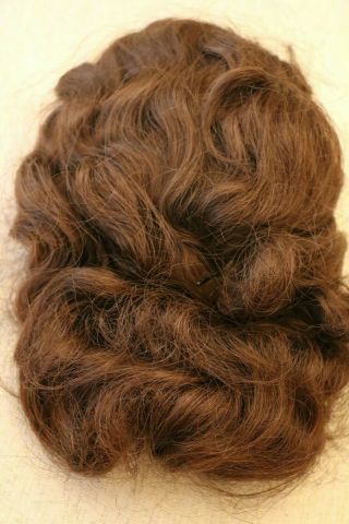 Vintage Doll Wig,  Brunette Doll Wig,  Size 12,  Long Brown Doll Wig Usa