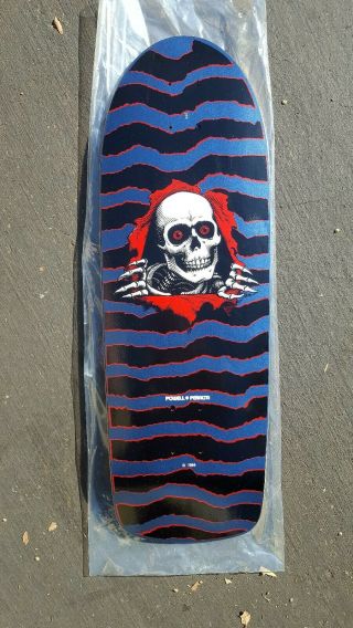Vintage 1984 Powell Peralta Ripper Bonite Rare Skateboard Nos