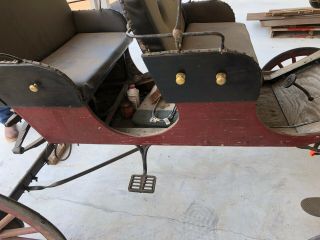 Antique Horse Drawn Carriage Wagon Buggy Surrey 2 Seater 2